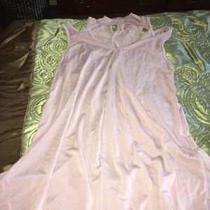 Girls peekaboo shoulder dress